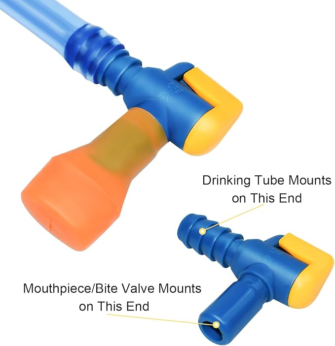 Big Bite Valve Replacement Mouthpiece Water Hydration Bladder Valve 4 Pack - Image 6