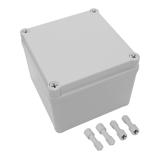 LeMotech Junction Box IP67 Waterproof Dustproof ABS Plastic Project Box by LeMotech