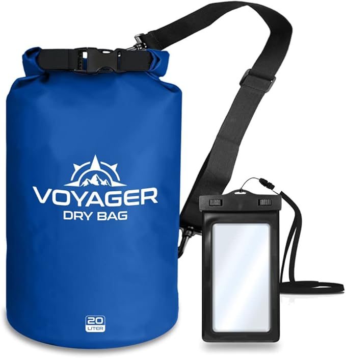EcoGear FX Heavy Duty Waterproof Dry Bag Voyager Series – Durable Roll Top by EcoGearFX