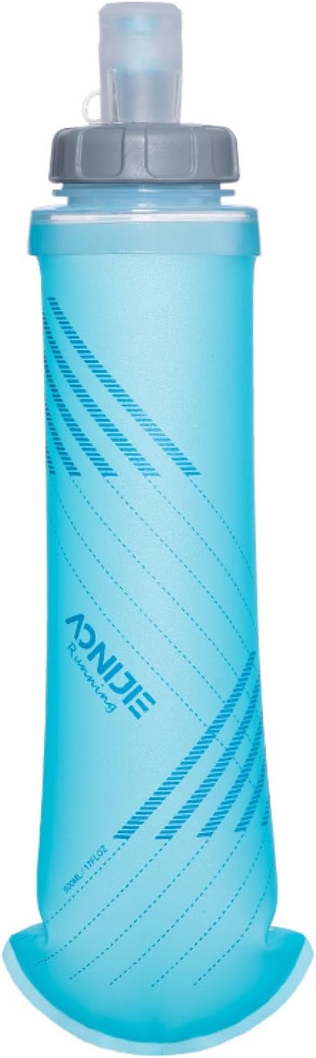 Azarxis TPU Soft Flask Collapsible Water Bottle Running Folding Gel Water by DesignedforOutdoorSports