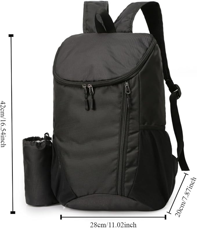 Portable Foldable Backpack Folding Mountaineering Bag, Ultralight Outdoor - Image 2