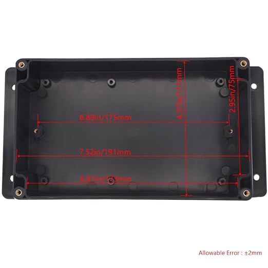 Junction Box IP65 Waterproof ABS Plastic Electrical Project Case Power Junction - Image 3