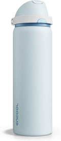 Insulated Water Bottle with Straw by ENCOOL