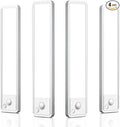 Under Cabinet Rechargeable Lighting: 8 Inch Motion Sensor Dimmable Lights Indoor by Vozuji