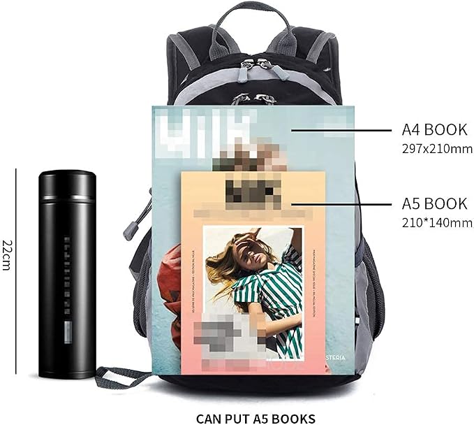 10L Small Hiking Backpack for Kids Ages 3-6 Girls Boys Under 4 feet, Mini - Image 6