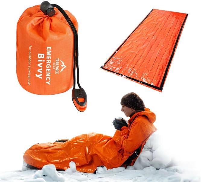 Emergency Bivy Sack Survival Sleeping Bag – Waterproof Thermal Emergency - Image 8