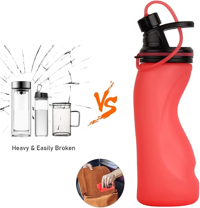 E-Senior Collapsible Water Bottle BPA Free - Image 4