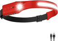 Nessciera Rechargeable LED Headlamp, 400 Lumens, 230° Wide Beam, 5 Modes — by Unknown