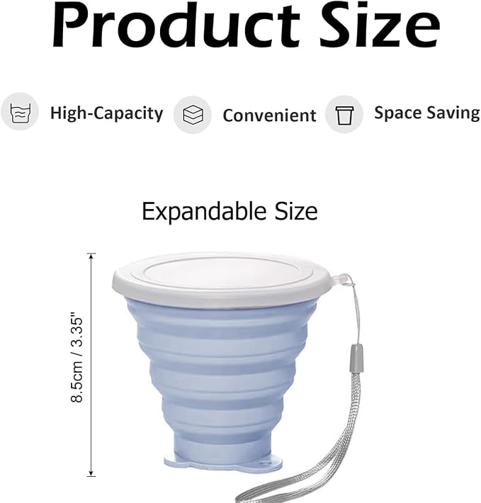 Silicone Collapsible Cup, Collapsible Cups - Image 2