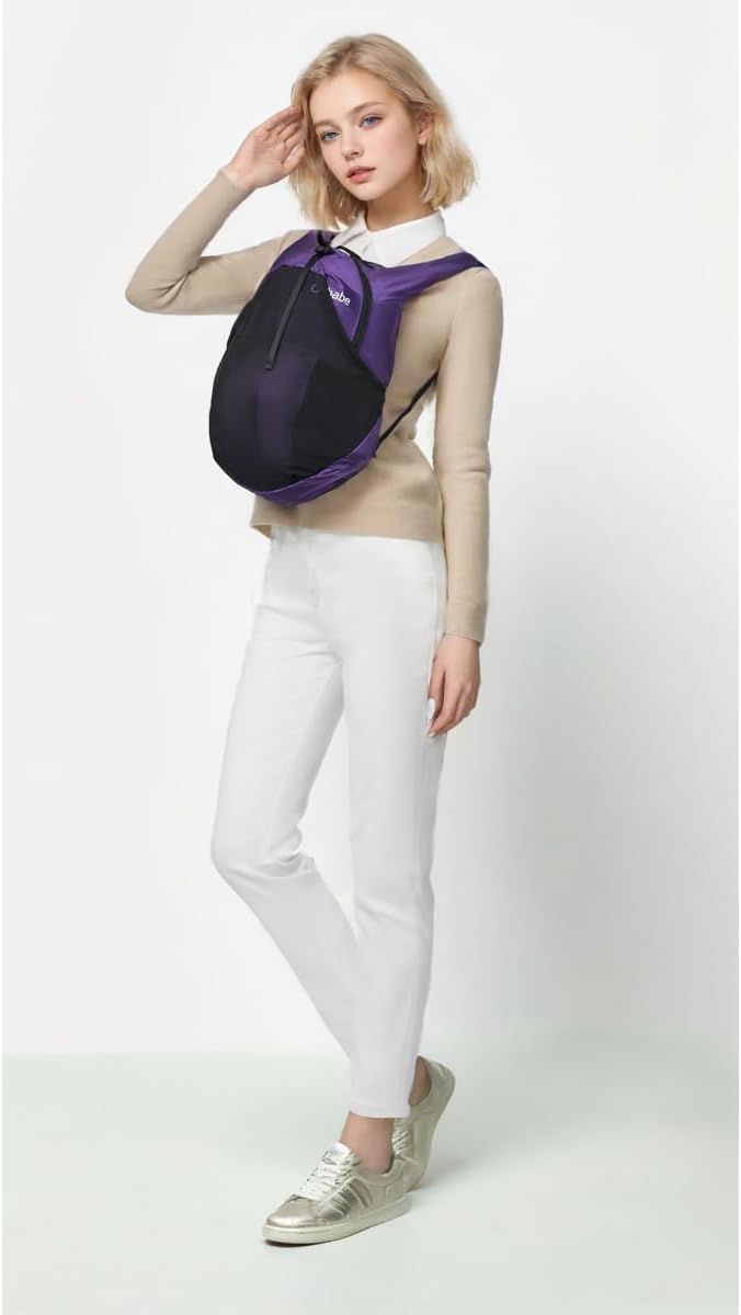 Ultra Lightweight Foldable Backpack, Water Resistant Small Packable Hiking - Image 6