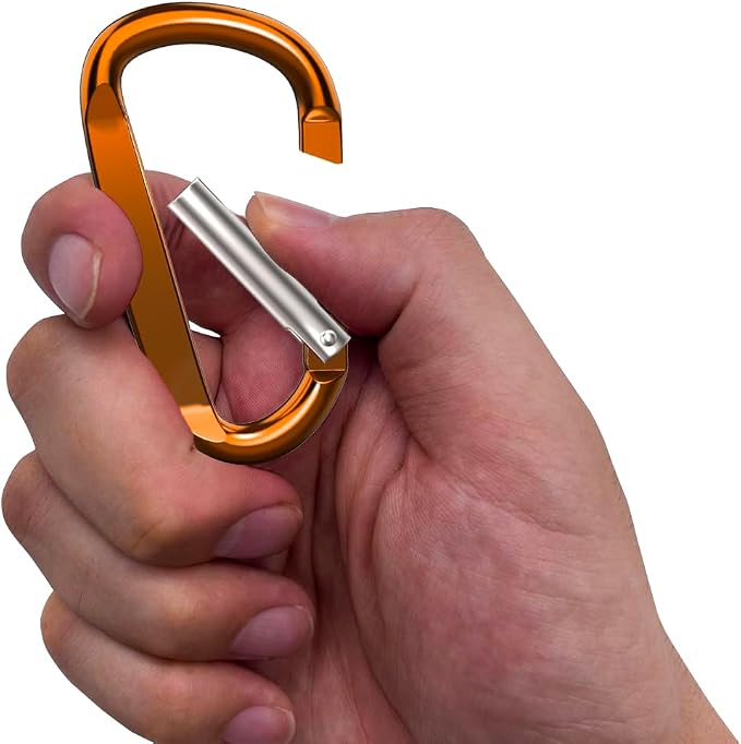 3" Aluminum Carabiner Clips - Image 4