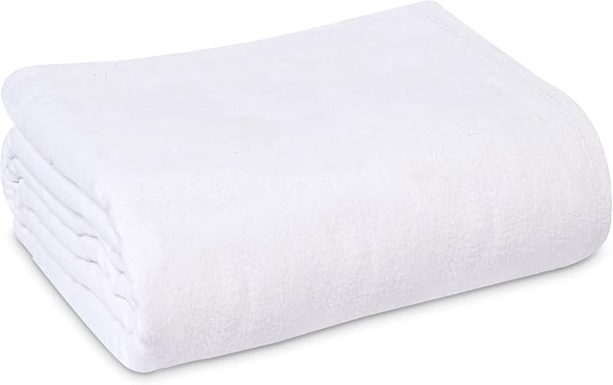 Linteum Textile 100% Cotton Hospital Patient Bath Blanket, Bed Bath Sheet by LinteumTextileSupply