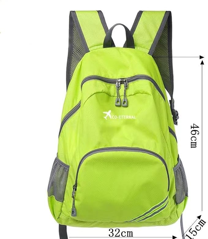 Geboldil Men's and women's waterproof backpack traveling backpack blue - Image 3
