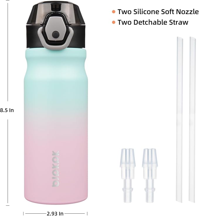 BJPKPK 18oz Insulated Water Bottle - Image 4