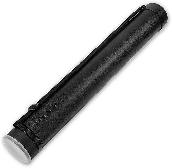DEWEL Document Tube, Plastic Expanding Poster/Art/Document Storage Tube 24.5 to by DEWEL