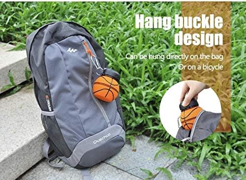 Collapsible Water Bottles with Carabiner Food Grade Sports Water Bottle - Image 9