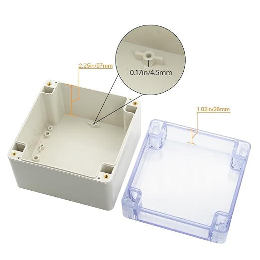 LeMotech ABS Plastic Junction Box Dustproof Waterproof IP65 Electrical - Image 4