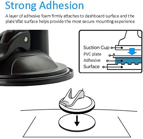 Randconcept - GPS Mount for Garmin | GPS Dashboard Mount Dash Windshield Window - Image 5