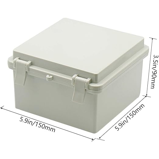 Zulkit Junction Box ABS Plastic Dustproof Waterproof IP65 Electrical Boxes - Image 2