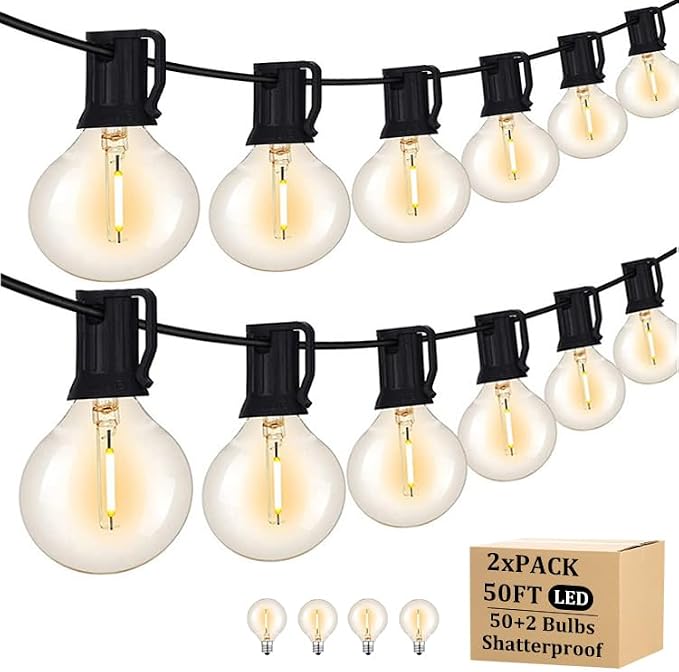 100FT Outdoor String Lights by Unknown