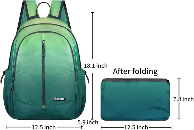 Lightweight Packable Foldable Backpack，Hiking backpack，Travel Backpack - Image 2