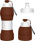 Collapsible Lightweight 20oz Water Bottle, Food-Grade Silicone BPA Free by Unknown