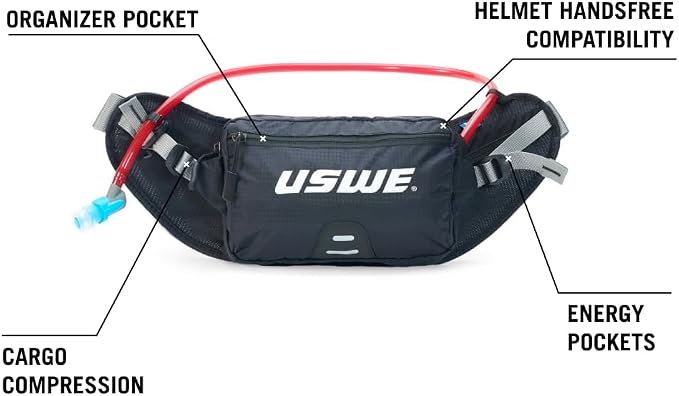 USWE Zulo Hydration Hip Pack - - Image 7