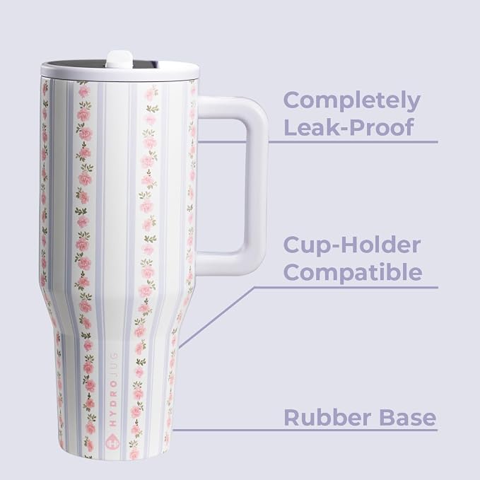 HydroJug Traveler - 40 oz Water Bottle - Fits in Cup Holder - Image 2