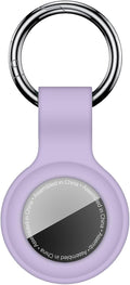 Linsaner Case for AirTag 2nd Gen & 1st Gen, Silicone Holder Keychain Key Ring by Linsaner