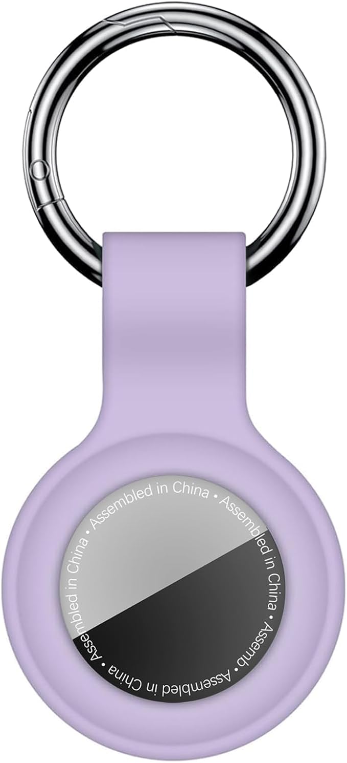 Linsaner Case for AirTag 2nd Gen & 1st Gen, Silicone Holder Keychain Key Ring by Linsaner