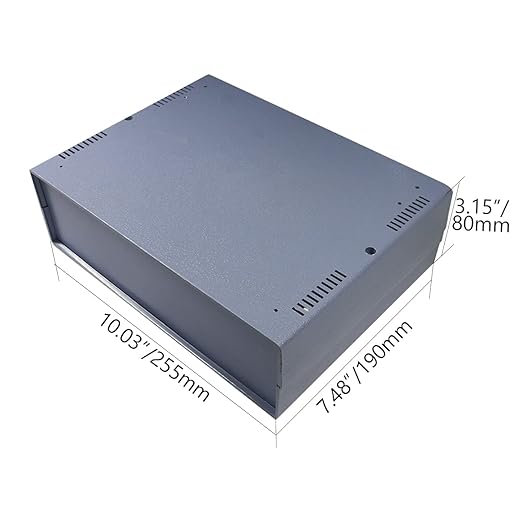 Fielect Junction Box Electrical Project Box ABS Plastic Project Box Enclosure - Image 2