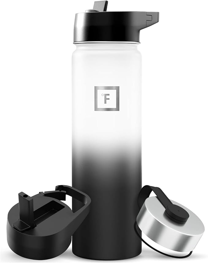 IRON °FLASK Camping & Hiking Hydration Flask - 22 oz Day & Night by IronFlask