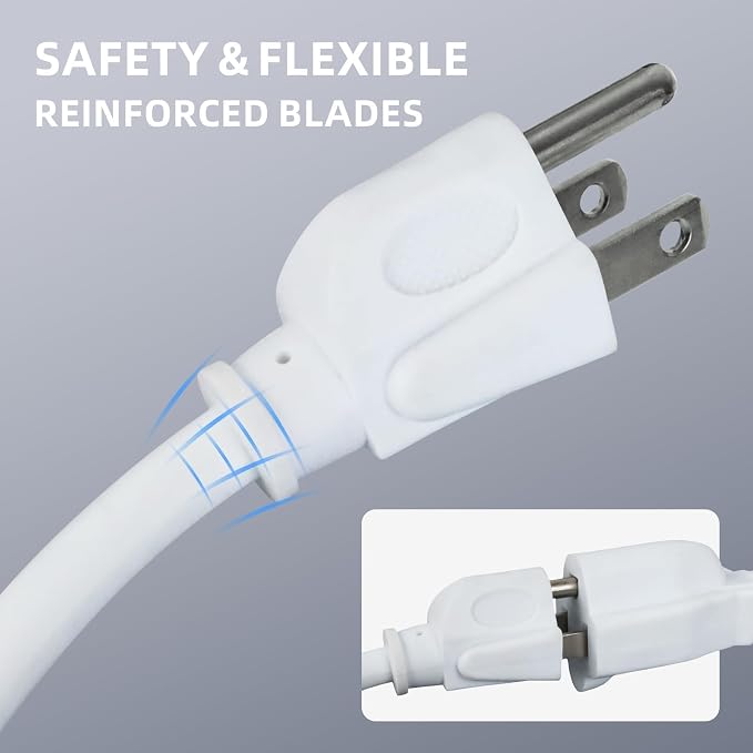 EP 2 Pack 6 Ft Outdoor Extension Cord - Image 4