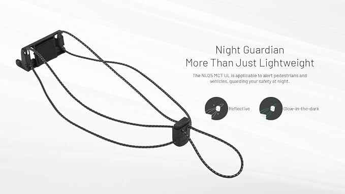 Nitecore NU25 MCT UL 400 Lumens Ultra Lightweight Headlamp, USB-C Rechargeable - Image 6