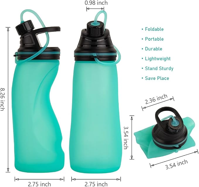 E-Senior Collapsible Water Bottle BPA Free - Image 2