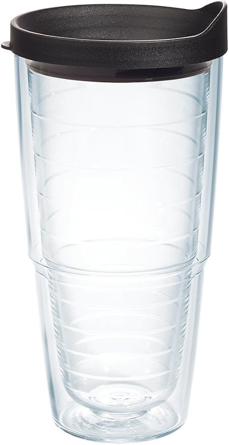 Tervis Clear & Colorful Lidded Made in USA Double Walled Insulated Tumbler by TervisTumblerCompany