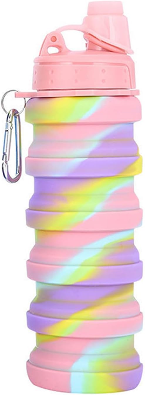 Collapsible Water Bottles Travel water bottle Sports Portable Sport Water by YCTMALL