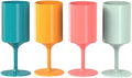 Knork Eco Party Bundle, Party Cup Outdoor Wine Glass, 4 Piece Set, Plant Based by Knork