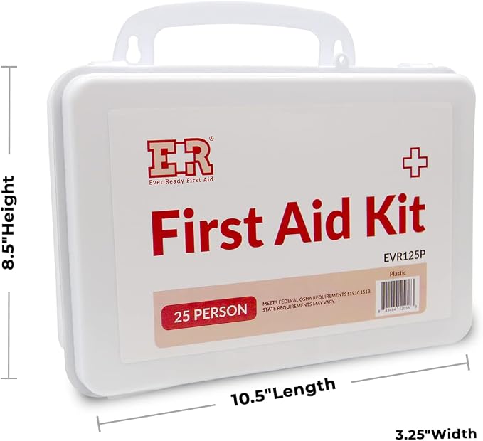 Ever Ready First Aid 107 Piece 25 Person First Aid Kit - Image 2