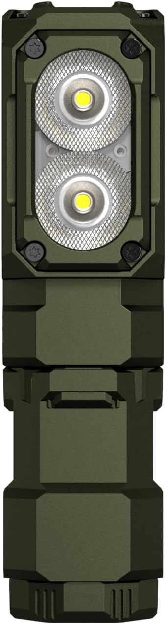 WUBEN Army Green Mini Flashlight Battery Extension Tube, - Image 2