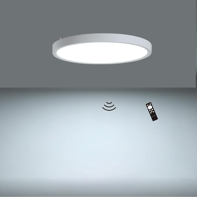 7 INCH Motion Activated Closet Light, Flush Mount Light Fixture, Motion Sensor by Unknown