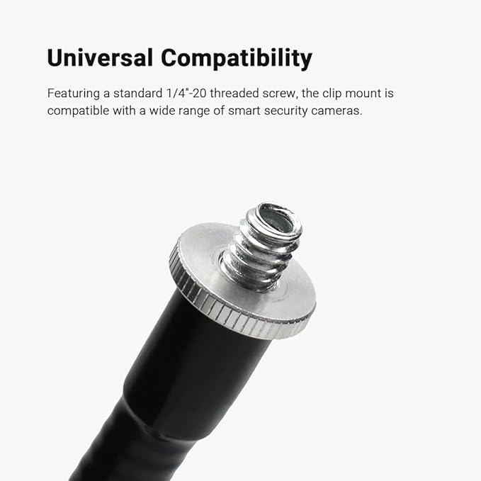 Holicfun Clip Mount for Ring, Google Nest, and Arlo Indoor Outdoor Cameras - Image 5