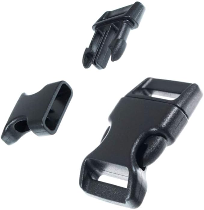 Black Plastic Side Release Buckles - Image 3