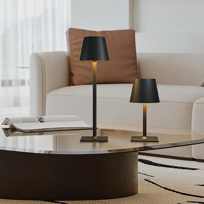 Fizrice 4 Pack Cordless Table Lamps, Portable Rechargeable Lamp, 6000mAh - Image 9