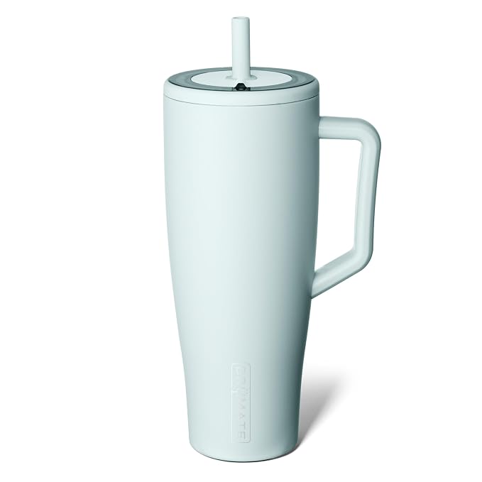 BrüMate Era 40 oz Tumbler with Handle and Straw | 100% Leakproof Insulated by Br%C3%BCMate
