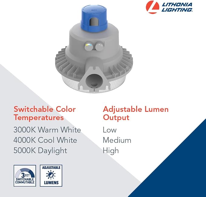 Lithonia Lighting BarnGuard LED Barn Light, Dusk to Dawn Outdoor Lighting - Image 3