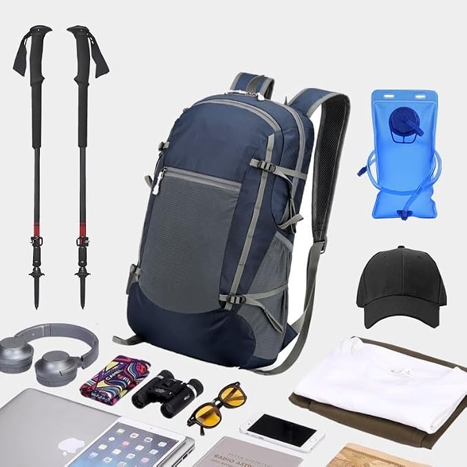 levayhill Hiking Backpack Daypack Lightweight Packable Travel Outdoor Camping - Image 4