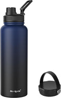 Navigate 40 oz Insulated Stainless Steel Sports Water Bottle by Navigate