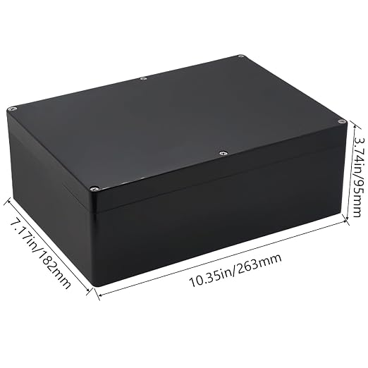 Junction Box IP65 Waterproof ABS Plastic Electrical Project Case Power Junction - Image 2