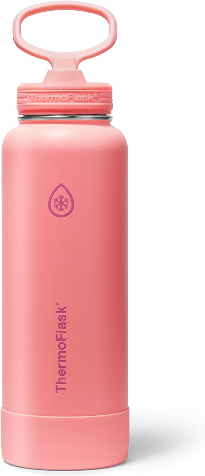 ThermoFlask 40 oz Double Wall Vacuum Insulated Stainless Steel Water Bottle by ThermoFlask